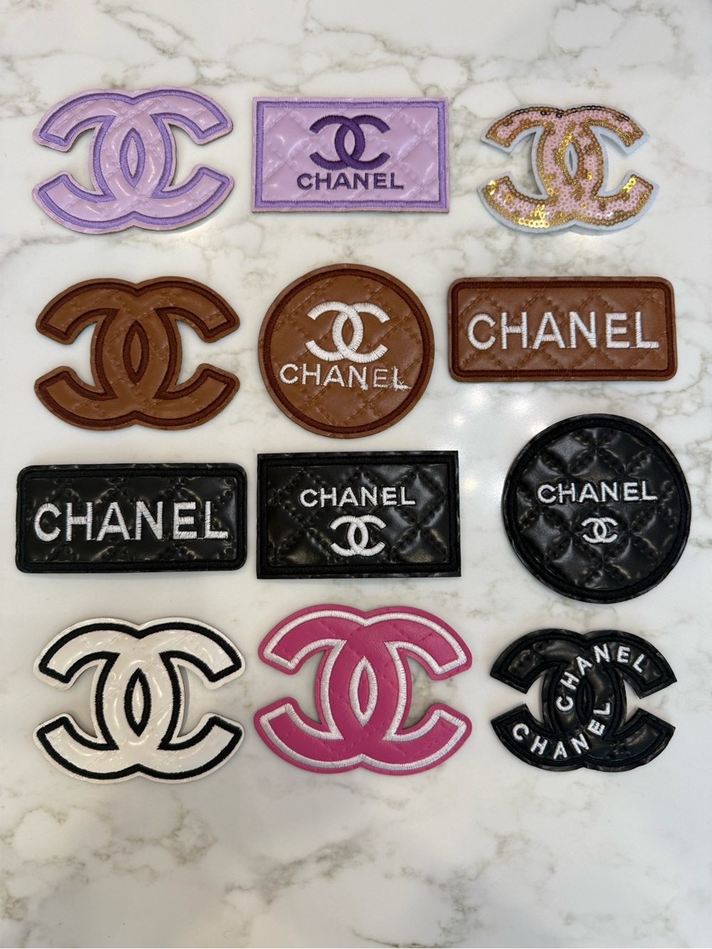 Hand Crafted mixed variety iron on Patches